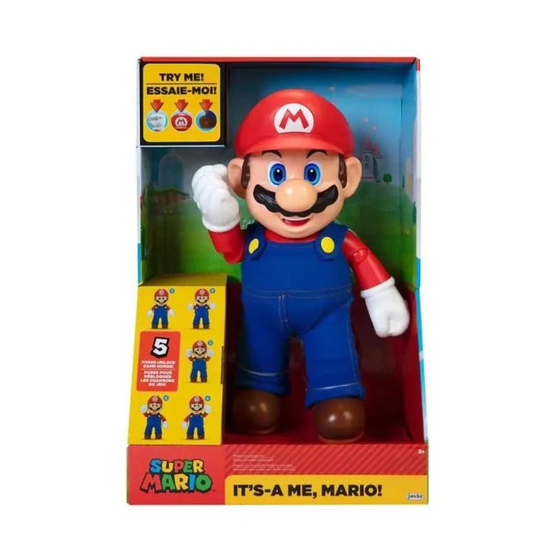 Figura Super Mario Interactiva 36 cm