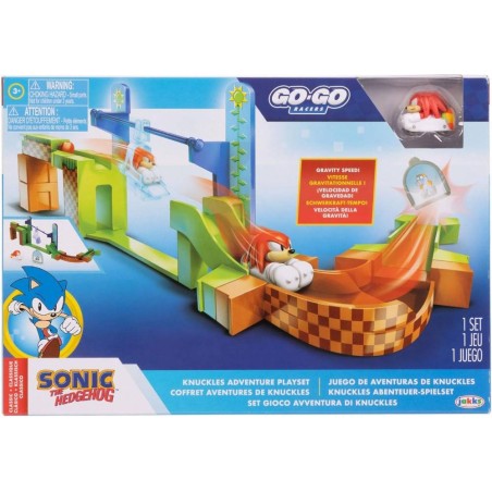 Sonic The Hedgehog Go Go Racers Playset 