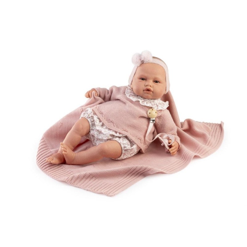 Muñeca Reborn Baby Love Conjunto Punto