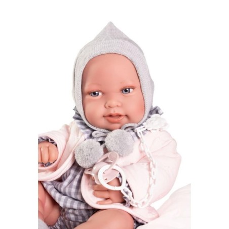 Muñecas Recien Nacida Pipa Manta 