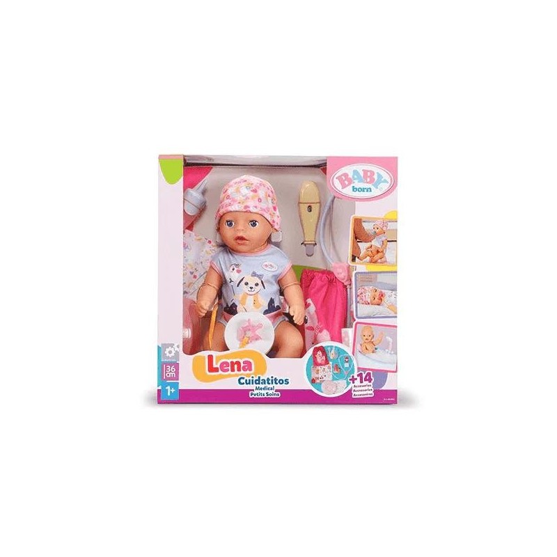 Muñeca Lena Cuidaditos 36Cm Baby Born