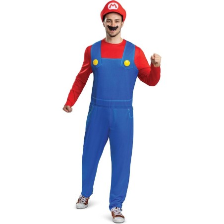 Disfraz Super Mario adulto S-M