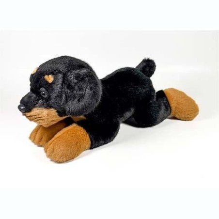 Peluche Rottweiler Tumbado 25cm