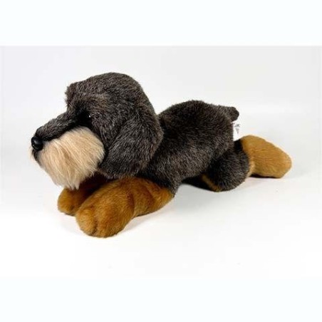 Peluche Dachshund Tumbado 25cm.