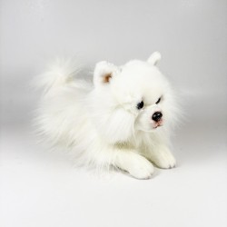 Peluche Pomerania Tumbado 25Cm 2