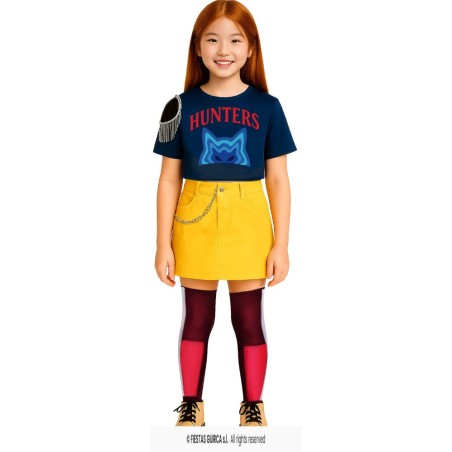 Disfraz Pop Star Hunter mira 7-9 años