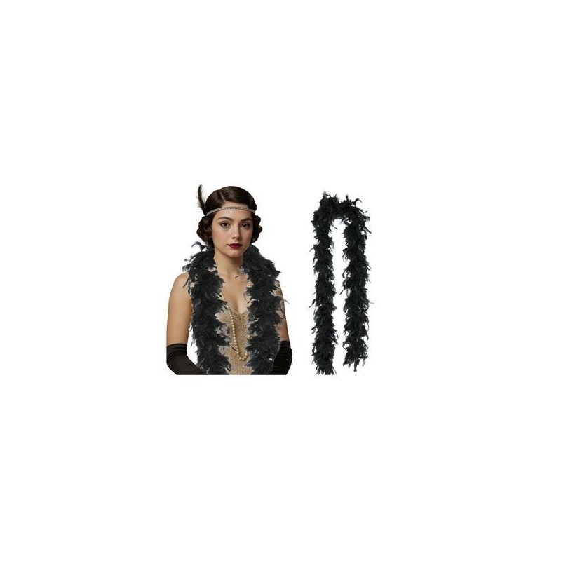 BOA PLUMA, 80 GR, NEGRA