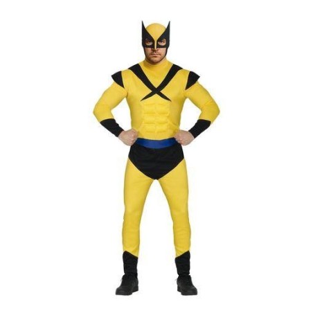 DISFRAZ YELLOW MUSCLE, ADULTO, 52 – 54 (
