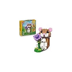 Lindo Hámster con Flor LEGO 31376