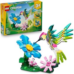 Fauna Salvaje: Colibrí de Colores LEGO 3
