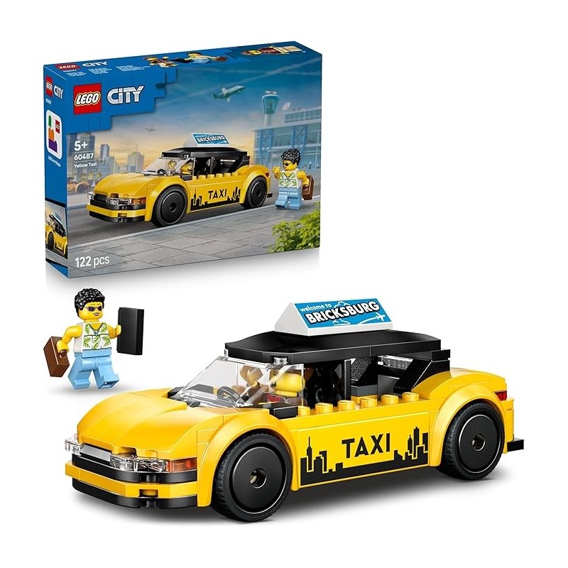 Taxi Amarillo LEGO 60487