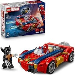 Coche de Spider-Man vs. Lobezno Venomiza