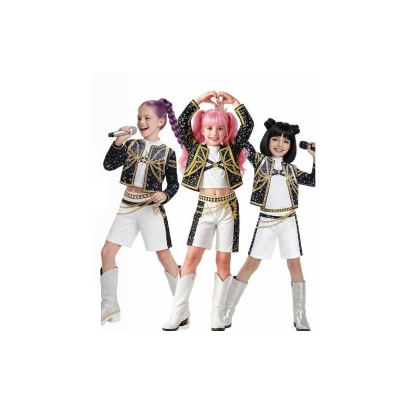 Disfraz Kpop Dance Golden 4-6 años