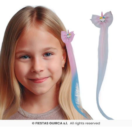 Mechon rosa con unicornio 35 cm