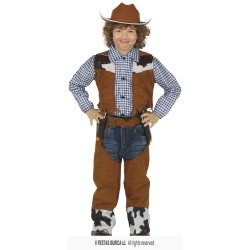 Disfraz vaquero vaquera 7-9 años