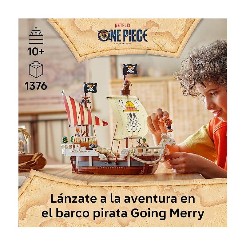 Barco Pirata Going Merry LEGO One Piece