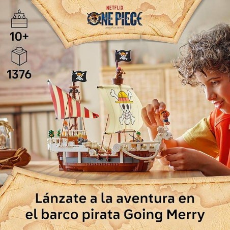 Barco Pirata Going Merry LEGO One Piece