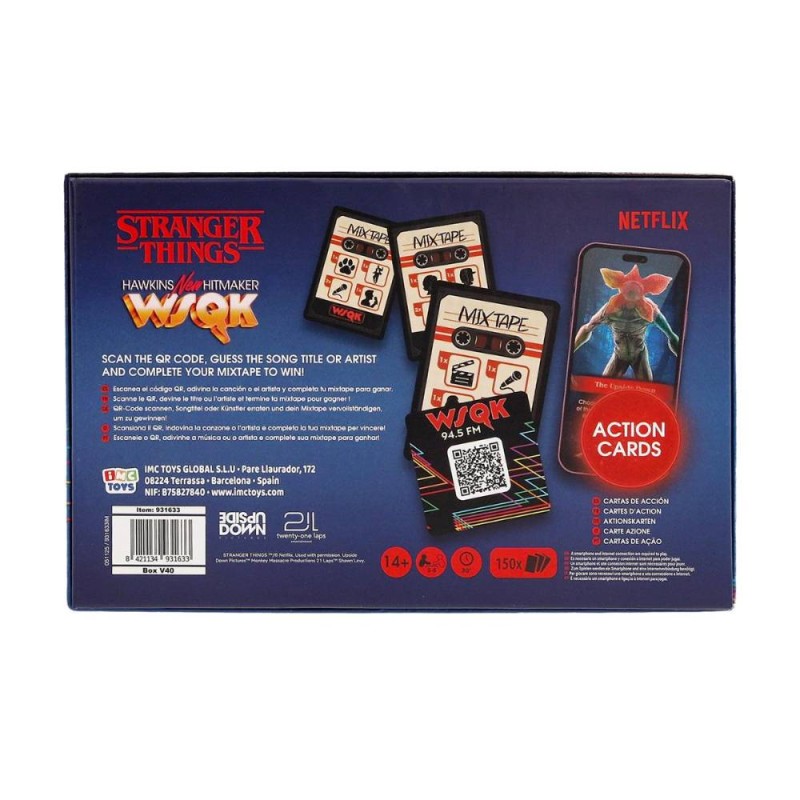 Juego de Cartas Stranger Things