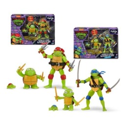 Pack Figuras Evolution Toddler Tortugas 