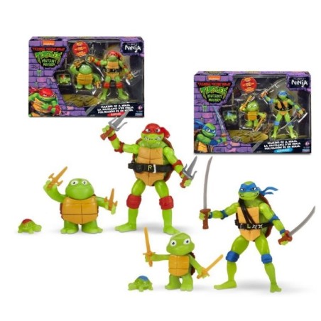 Pack Figuras Evolution Toddler Tortugas 