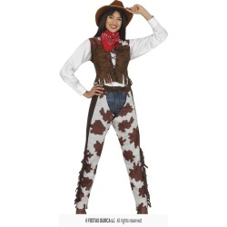 Disfraz vaquera cowboy 14-16 años