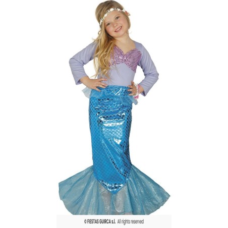Disfraz Sirena 3-4 años
