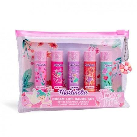 Set 5 balsamos labiales -neceser fairy