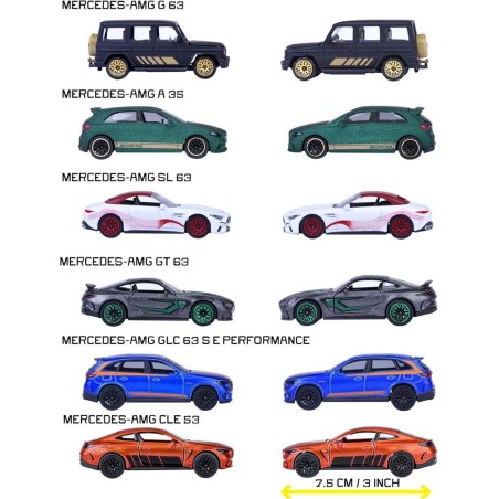 Coche Majorette Mercedes-AMG Deluxe Cars