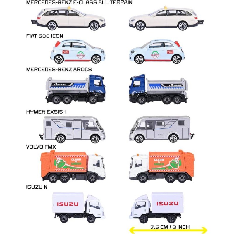 Vehiculo Urbanos Majorette City Premium
