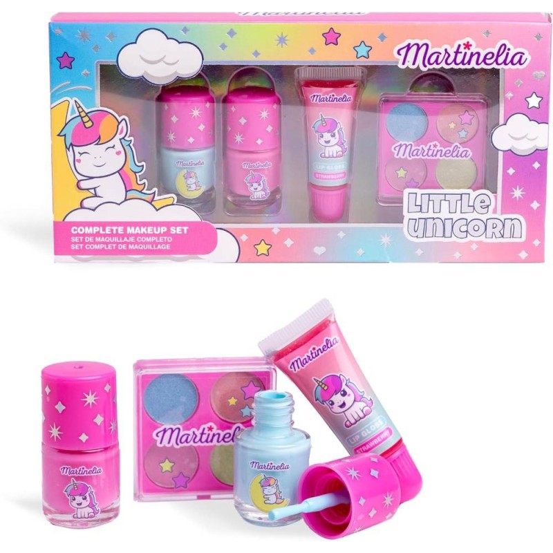 SET MAQUILLAJE COMPLETO LITTLE UNICORN