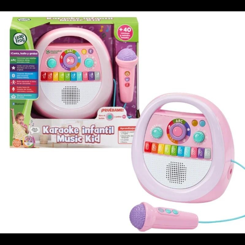 Karaoke infantil Music Kid rosa
