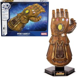 4D Build - GUANTE THANOS - Puzzle Marvel