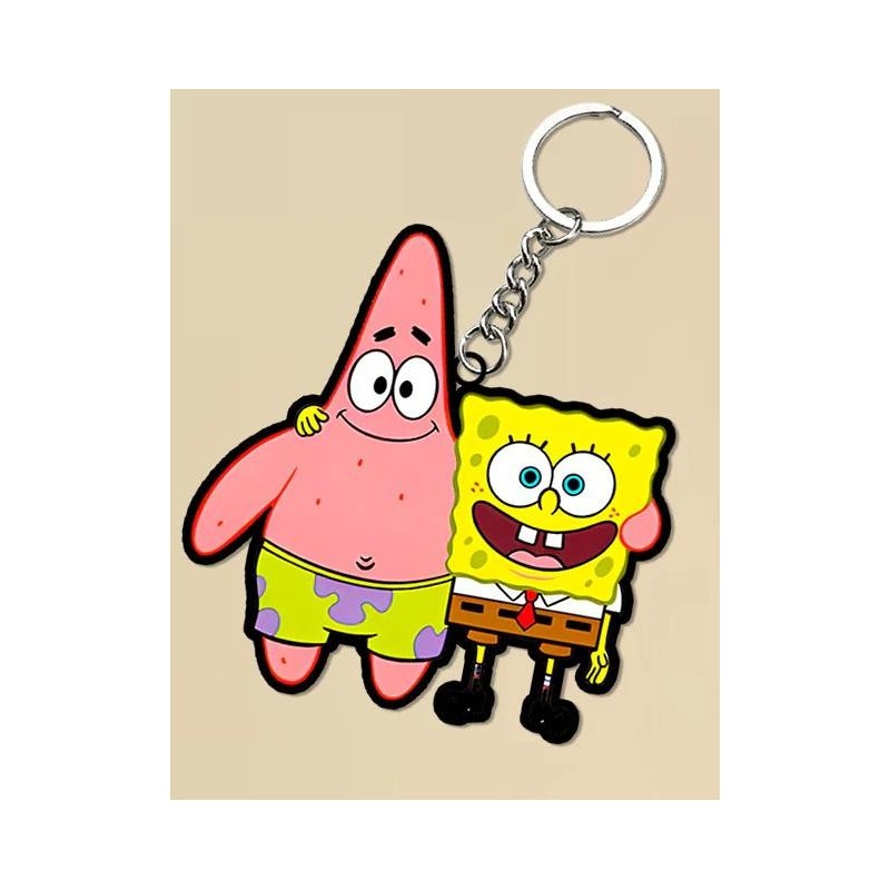 LLAVERO BOB ESPONJA Y PATRICIO