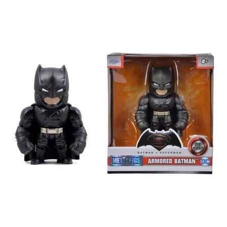 figura metal die cast armored batman 10c