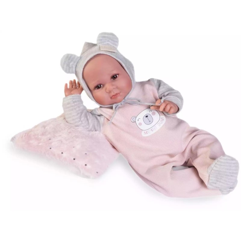 Muñeca Bebé Recién Nacida Luca brilla de