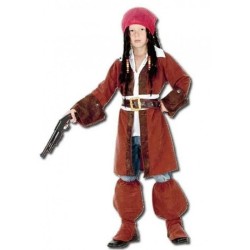 Disfraz pirata caribeño 4-6 años