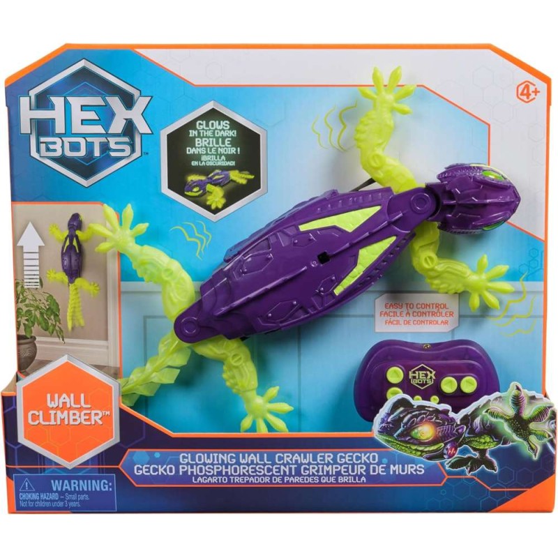 Hex Bots Lagarto Trepador de Paredes que