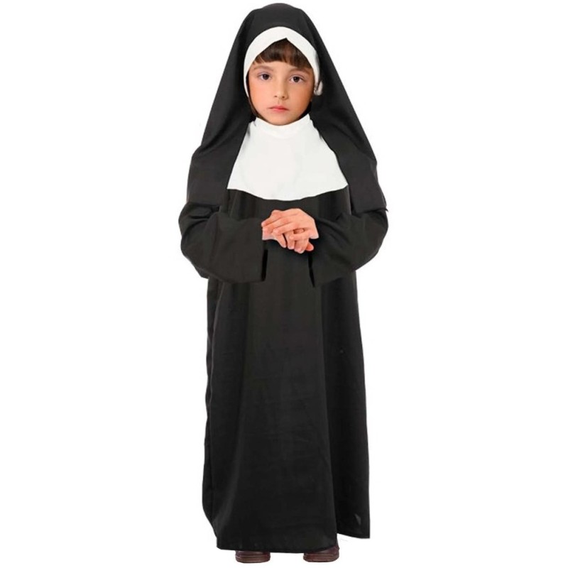 Disfraz Monja Infantil Talla 5-6