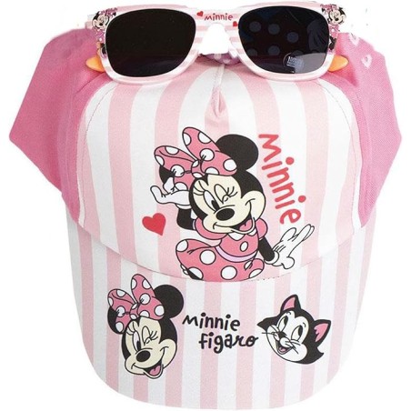 Gorra Set Gafas De Sol Minnie