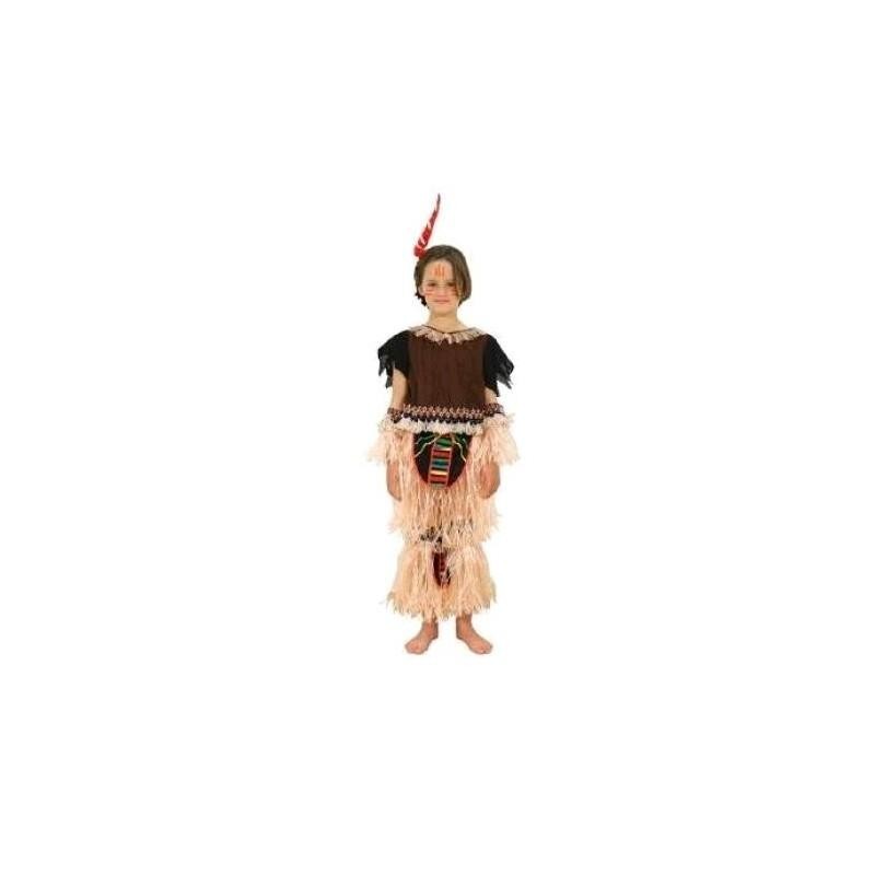 Disfraz de Tribu Zulu Niña 10-12