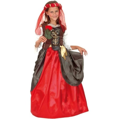 Disfraz Medieval Renacimiento Niña 7-9