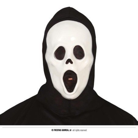 MASCARA ASESINO CON CAPUCHA, SCREAM  PVC