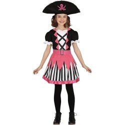 DISFRAZ PIRATA NIÑA 5-6 Años
