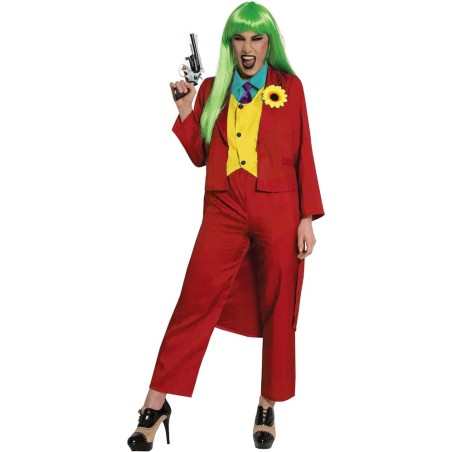 DISFRAZ MRS.SMILE JOKER MUJER  (L)