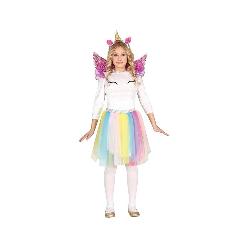 DISFRAZ RAINBOW UNICORNIO 5-6 Años