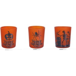 PACK 3 VASOS HALL. NARANJA DE CR
