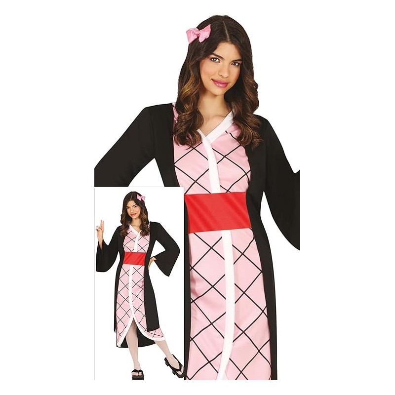 DISFRAZ KIMONO LUCHADOR DE MANGA (M)