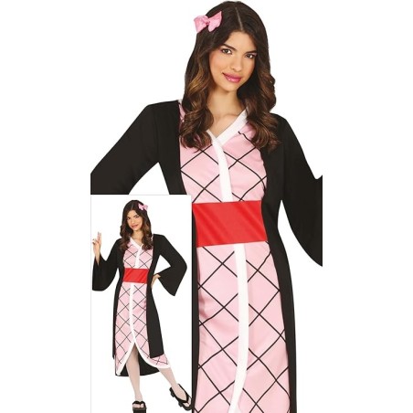 DISFRAZ KIMONO LUCHADOR DE MANGA (M)