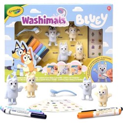 Crayola - Washimals Bluey, Kit actividad