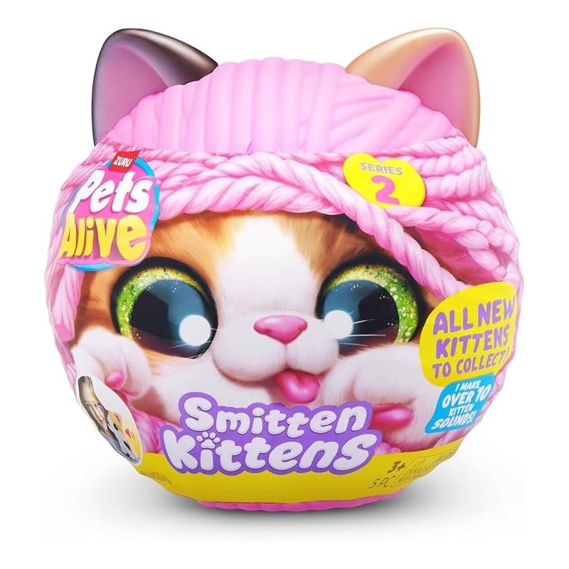 Peluche Gato interactivo Smitten Kittens